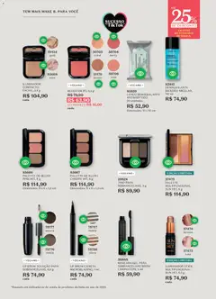 O Boticário - Ciclo 17/2025 - Pré-Visualização do folheto da loja O Boticário, válido de 01.12.2025 | Página: 147 | Produtos: Blush, Caneta, Demaquilante, Iluminador