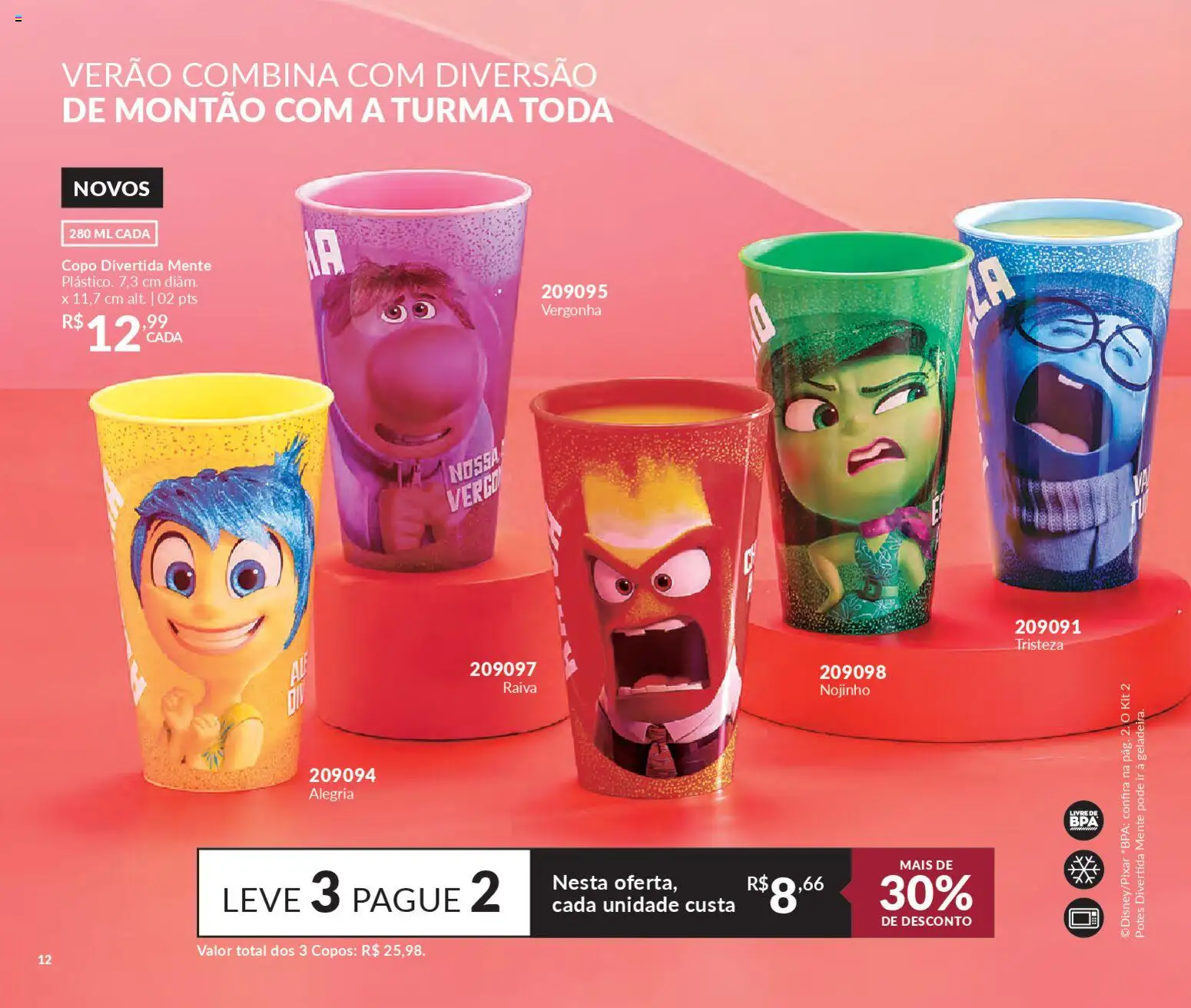 Avon Folheto - válido de 19.12.2025 | Página: 12 | Produtos: Potes, Copos