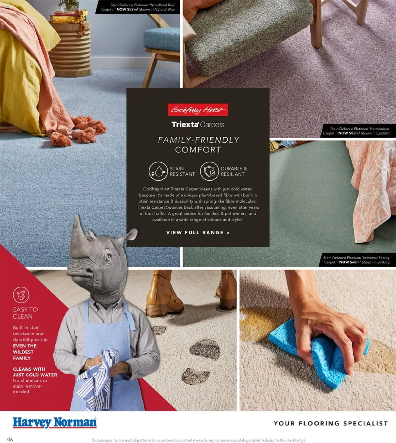 Harvey Norman catalogue - valid from 02.10.2025 | Page: 6 | Products: Stain remover, Water, Flooring, Suit
