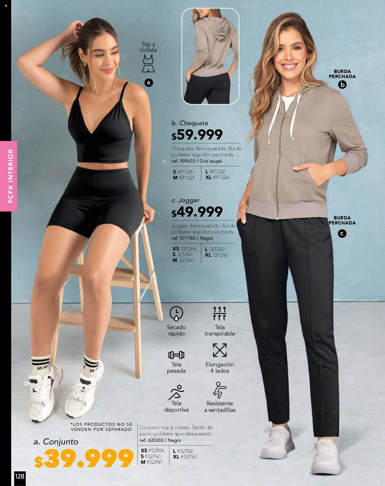 Pacifika revista - valida desde el 01.11.2025 | Página: 128 | Productos: Algodón, Top, Conjunto, Chaqueta