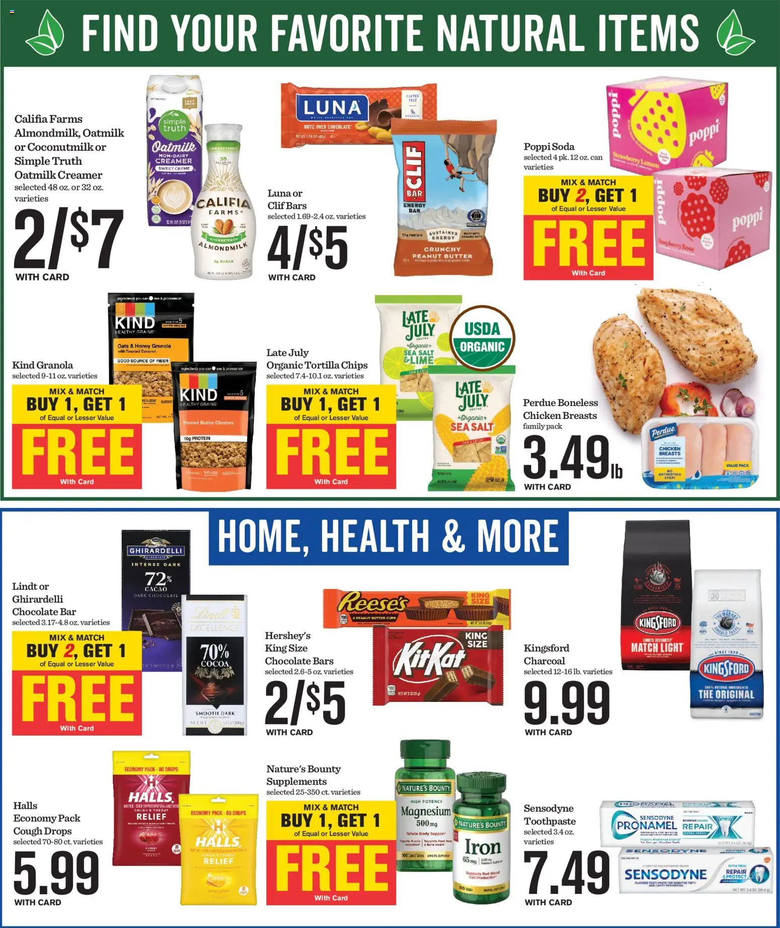 Mariano's Weekly Ad - valid from 04.02.2026 | Page: 10 | Products: Chocolate, Chips, Sugar, Iron