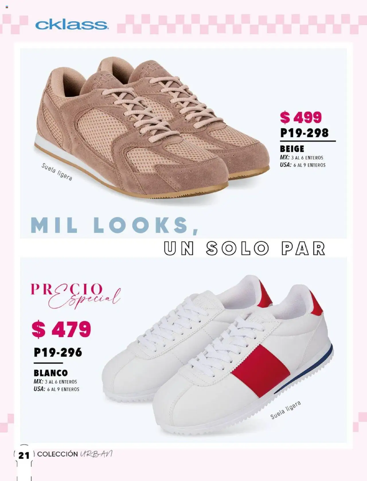 Nuevas ofertas de Cklass válidas en toda la República Mexicana desde el 15.08.2025. ¡Encuentra las mejores ofertas en Cklass - Catálogo Urban Week! | Página: 22
