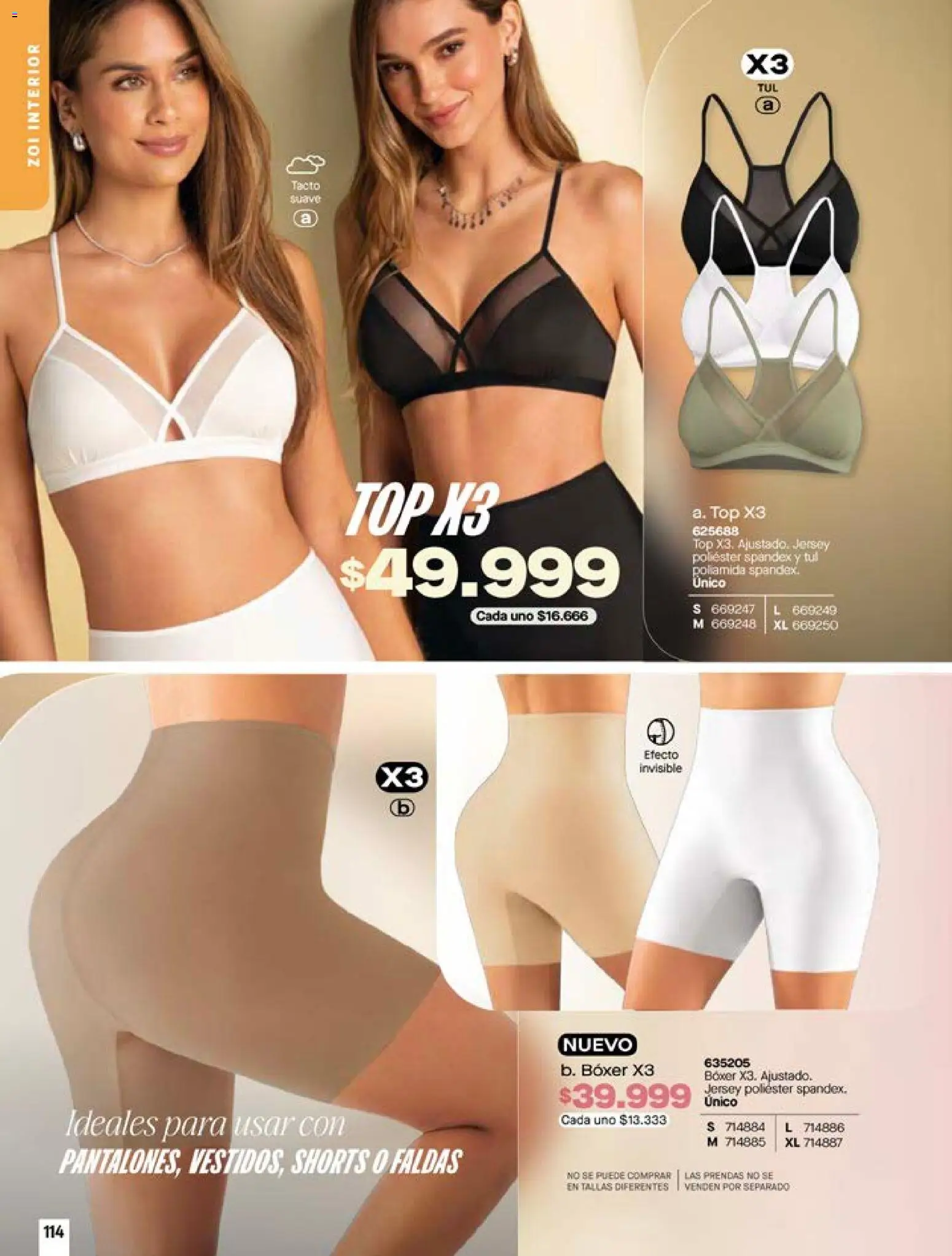 Pacifika revista - valida desde el 24.04.2026 | Página: 114 | Productos: Top, Faldas