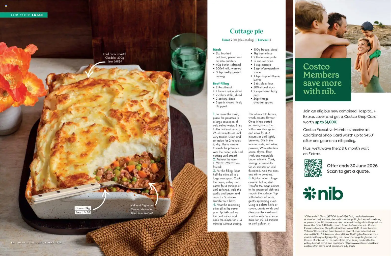 Costco catalogue - valid from 01.05.2026 | Page: 29 | Products: Table, Butter, Potatoes, Oven