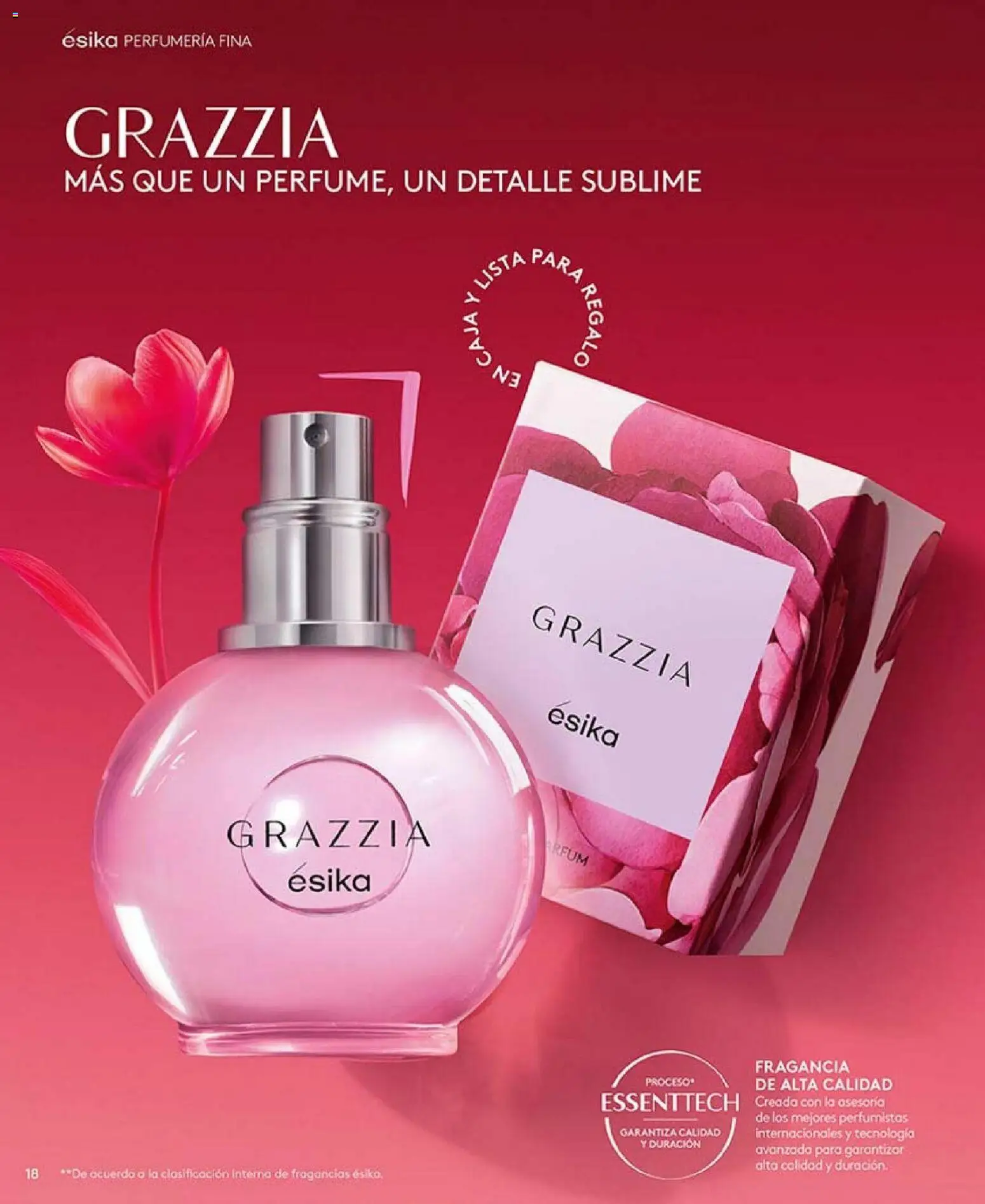 Catálogo Ésika válido desde 04.04.2026 | Página: 18 | Productos: Caja, Fragancia