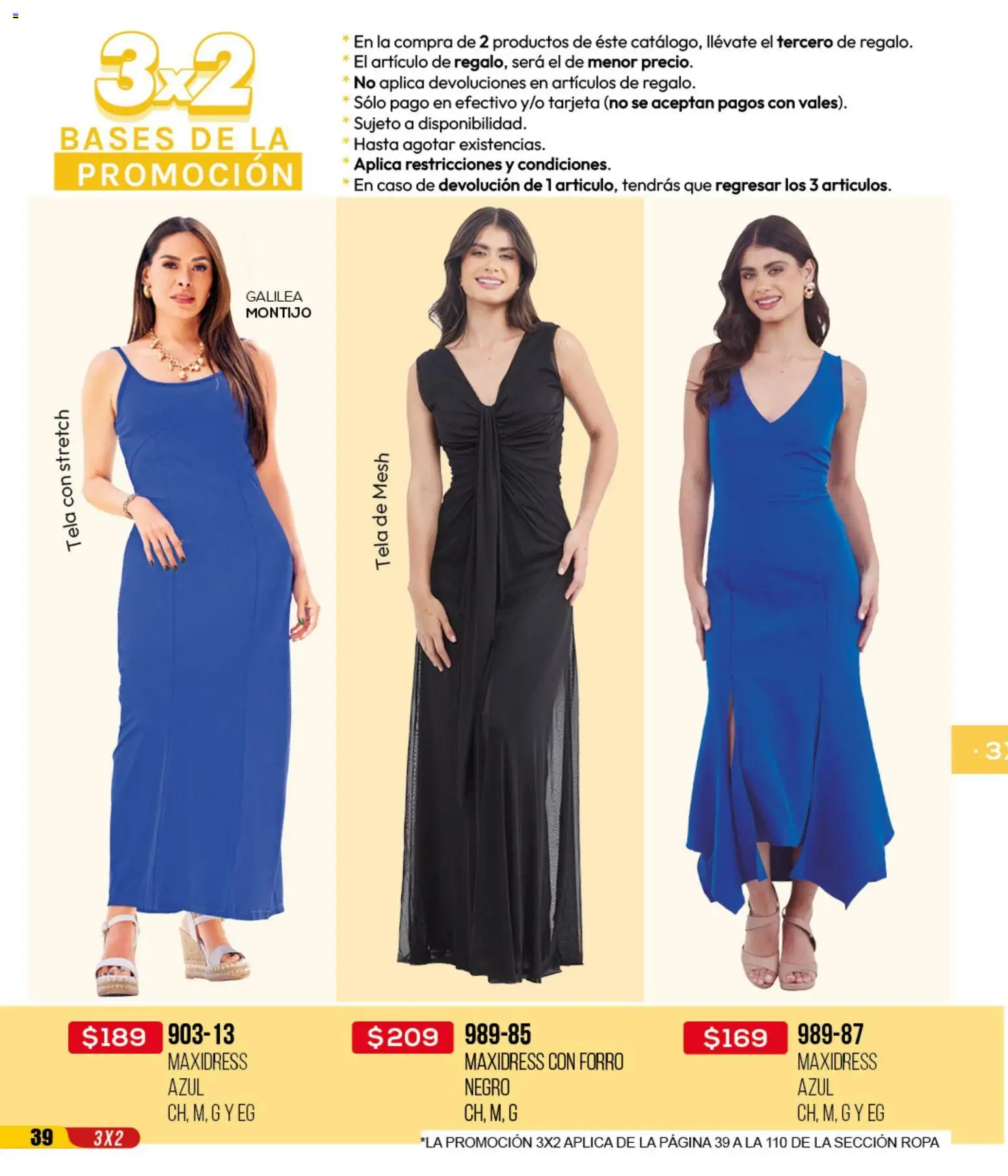 Nuevas ofertas de Cklass válidas en toda la República Mexicana desde el 14.04.2026. ¡Encuentra las mejores ofertas en Cklass catálogo 3X2 Digital Ropa! | Página: 40