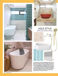 Bunnings Warehouse catalogue - valid from 01.09.2025 | Page: 38 | Products: Bath, Shower, Mirror, Bathroom