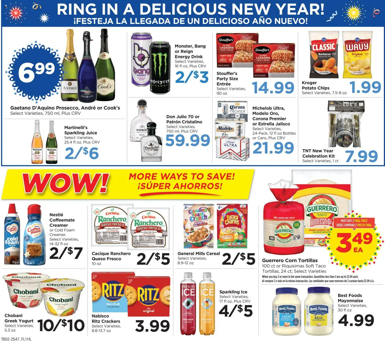 Food 4 Less Weekly Ad - valid from 26.12.2025 | Page: 3 | Products: Ring, Milk, Chips, Mayonnaise