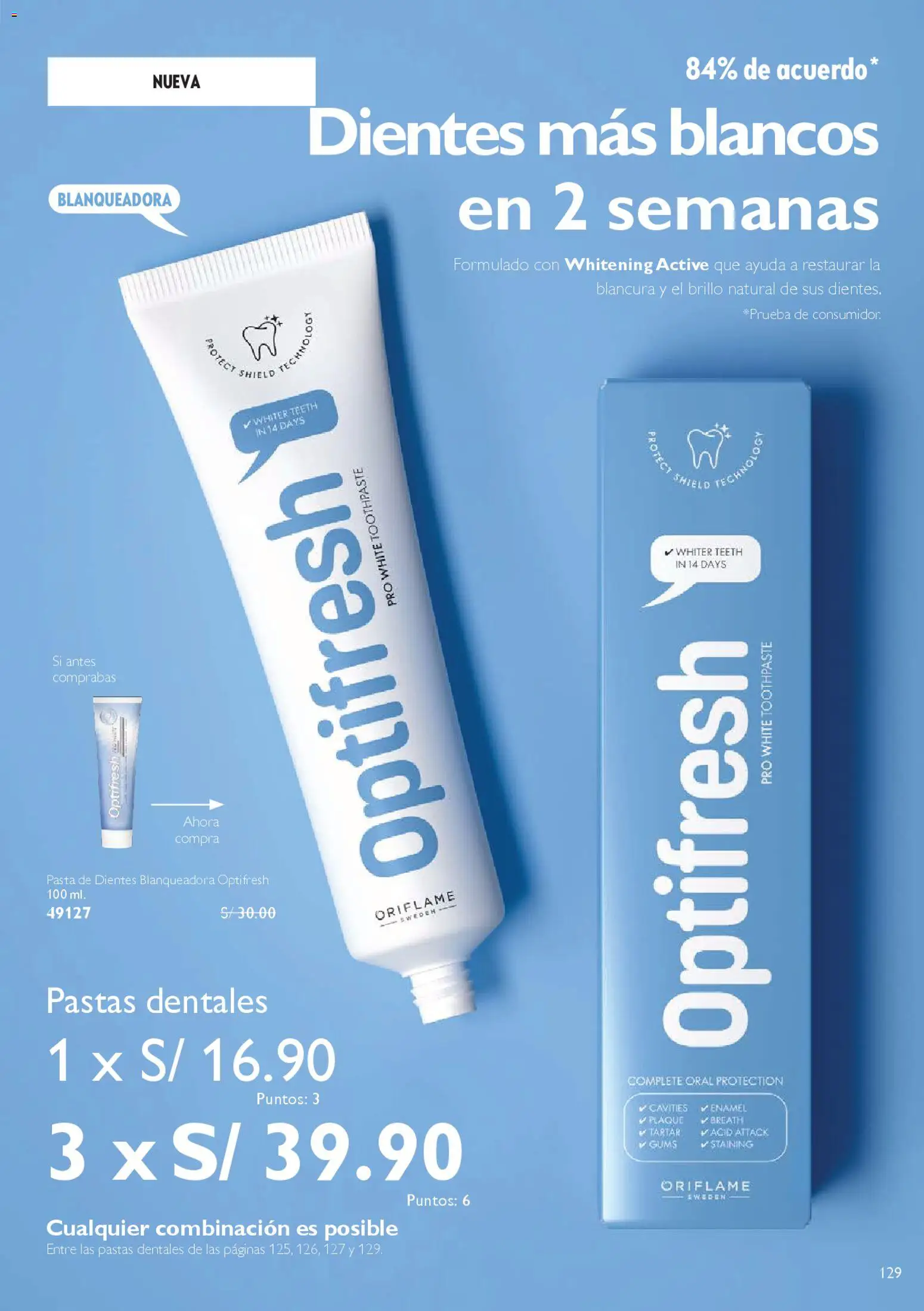 Catálogo Oriflame válido desde 28.03.2026 | Página: 129 | Productos: Pasta