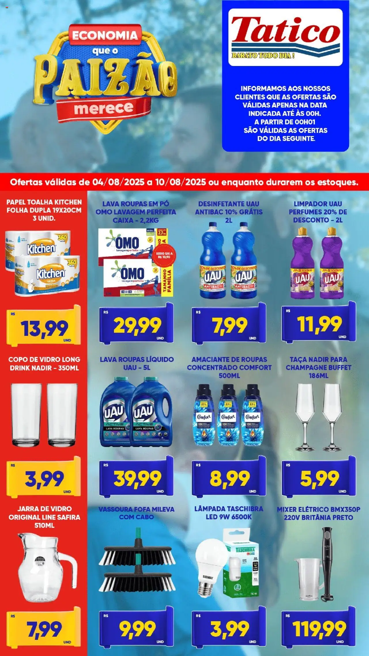 Tatico Folheto - válido de 04.08.2025 | Página: 10 | Produtos: Pó, Caixa, Roupas, Jarra