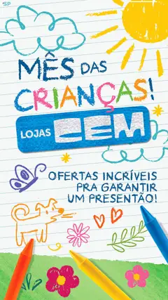 Lojas Cem - Ofertas atuais - Pré-Visualização do folheto da loja Lojas Cem, válido de 01.10.2025
