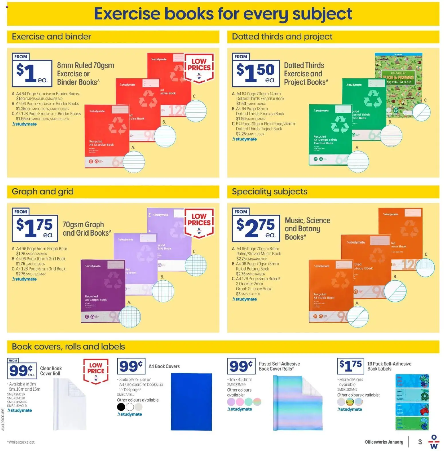 Officeworks catalogue - valid from 01.01.2026 | Page: 3