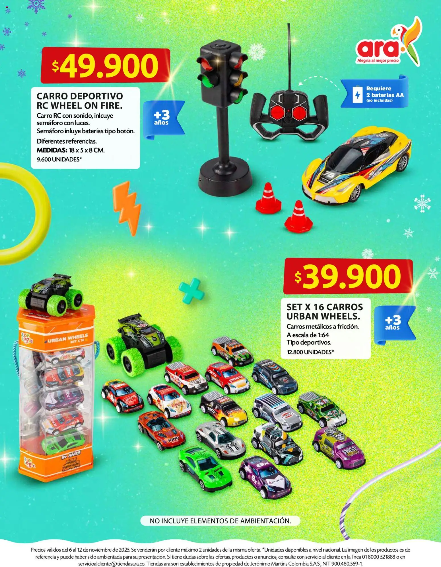 Ara revista - valida desde el 06.11.2025 | Página: 3 | Productos: Sobre