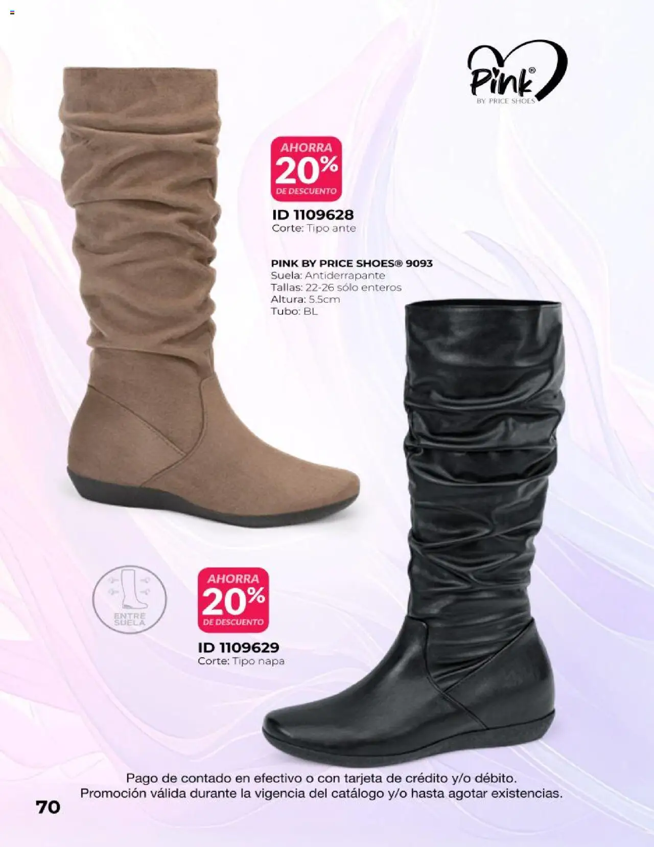 Nuevas ofertas de Price Shoes válidas en toda la República Mexicana desde el 25.06.2025. ¡Encuentra las mejores ofertas en Price Shoes catálogo Oportunidades Botas! | Página: 70
