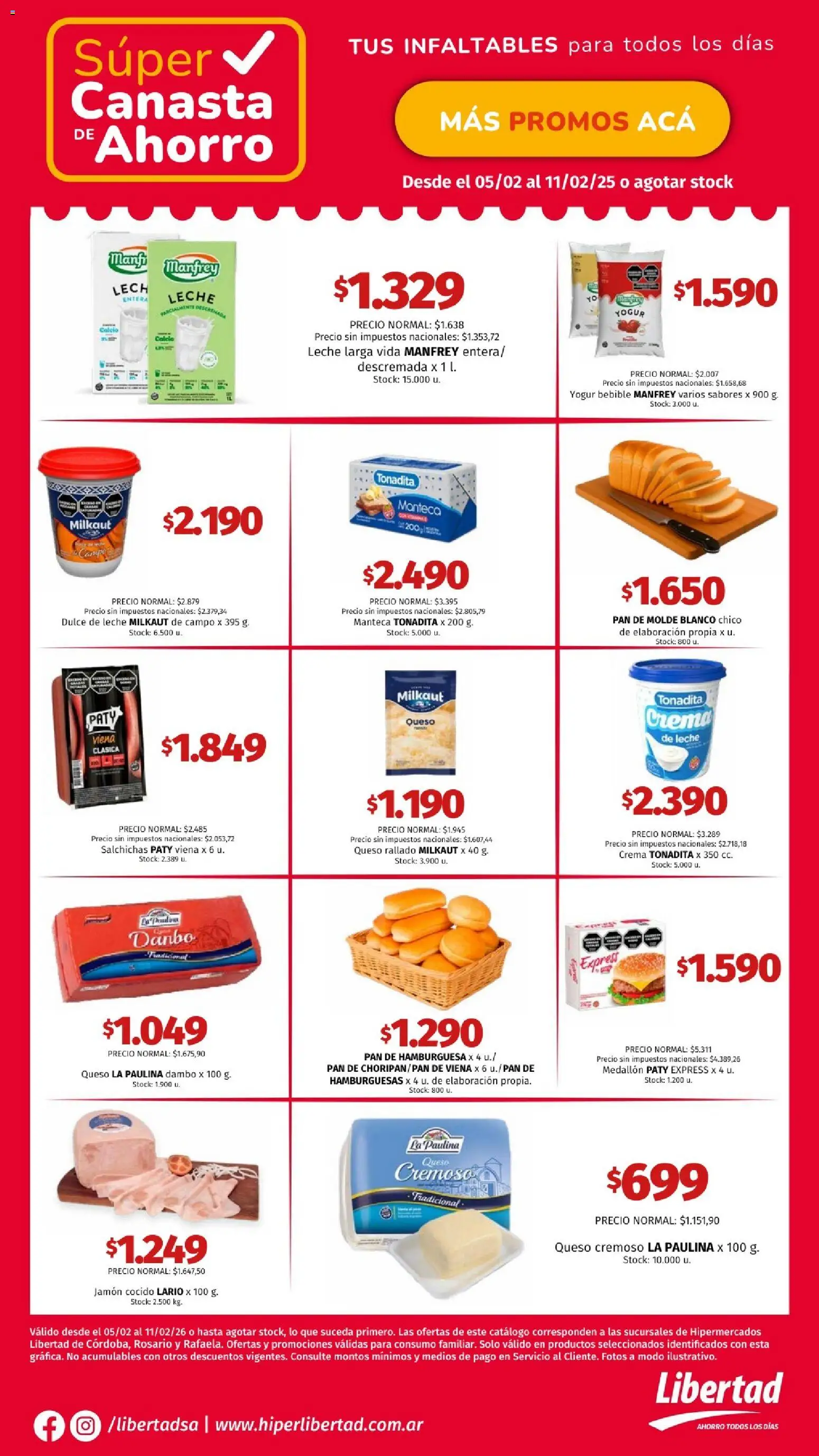 Hipermercado Libertad catálogo │ válido desde el 05.02.2026 | Página: 1