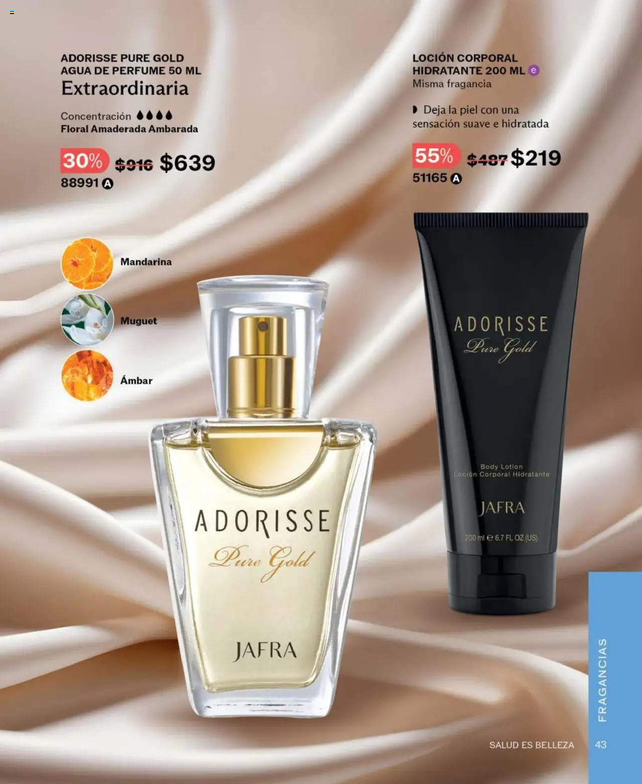 Nuevas ofertas de JAFRA válidas en toda la República Mexicana desde el 01.06.2025. ¡Encuentra las mejores ofertas en JAFRA catálogo! | Página: 43 | Productos: Agua, Loción, Perfume, Fragancia