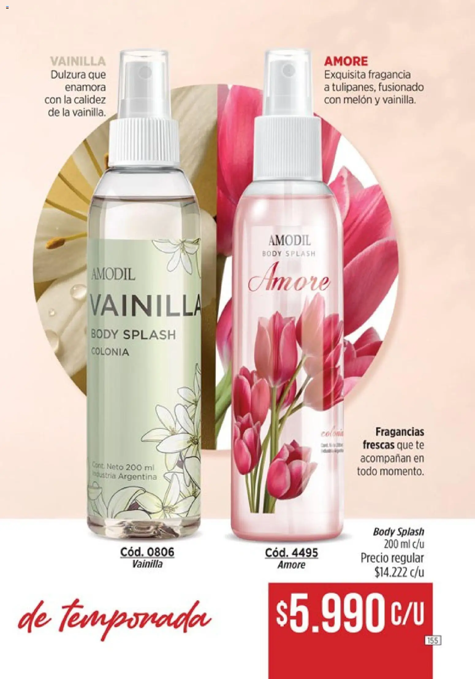 modil - Campaña 7 │ válido desde el 20.03.2026 | Página: 155 | Productos: Body, Melón, Fragancia, Té