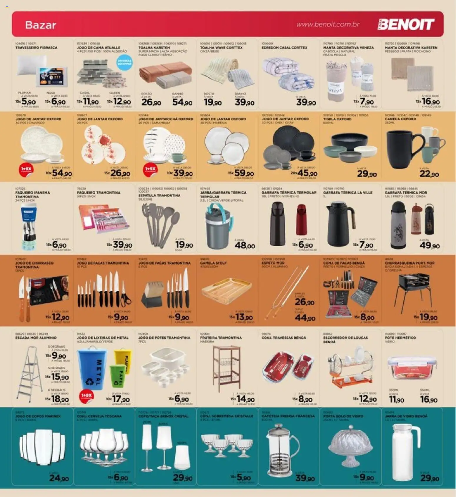 Benoit Folheto - válido de 01.01.2026 | Página: 2 | Produtos: Pêssego, Travesseiro, Caneca, Espátula