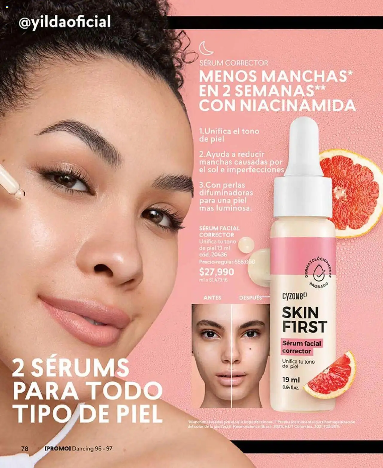 CyZone revista - valida desde el 16.06.2025 | Página: 86 | Productos: Serum, Corrector