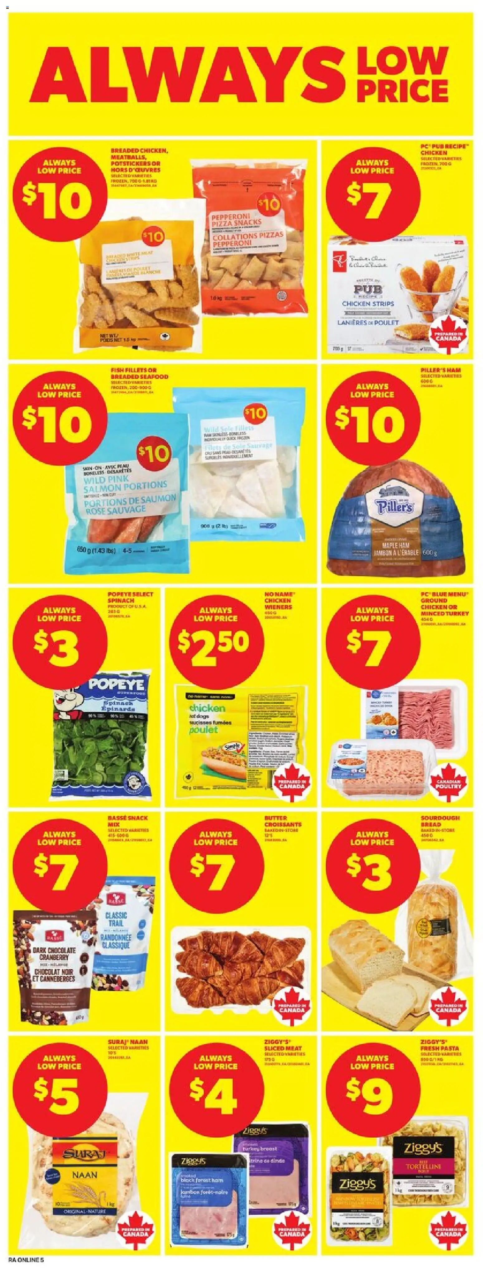 Atlantic Superstore flyer valid from 23.10.2025 | Page: 12 | Products: Pasta, PC, Bread, Chocolate
