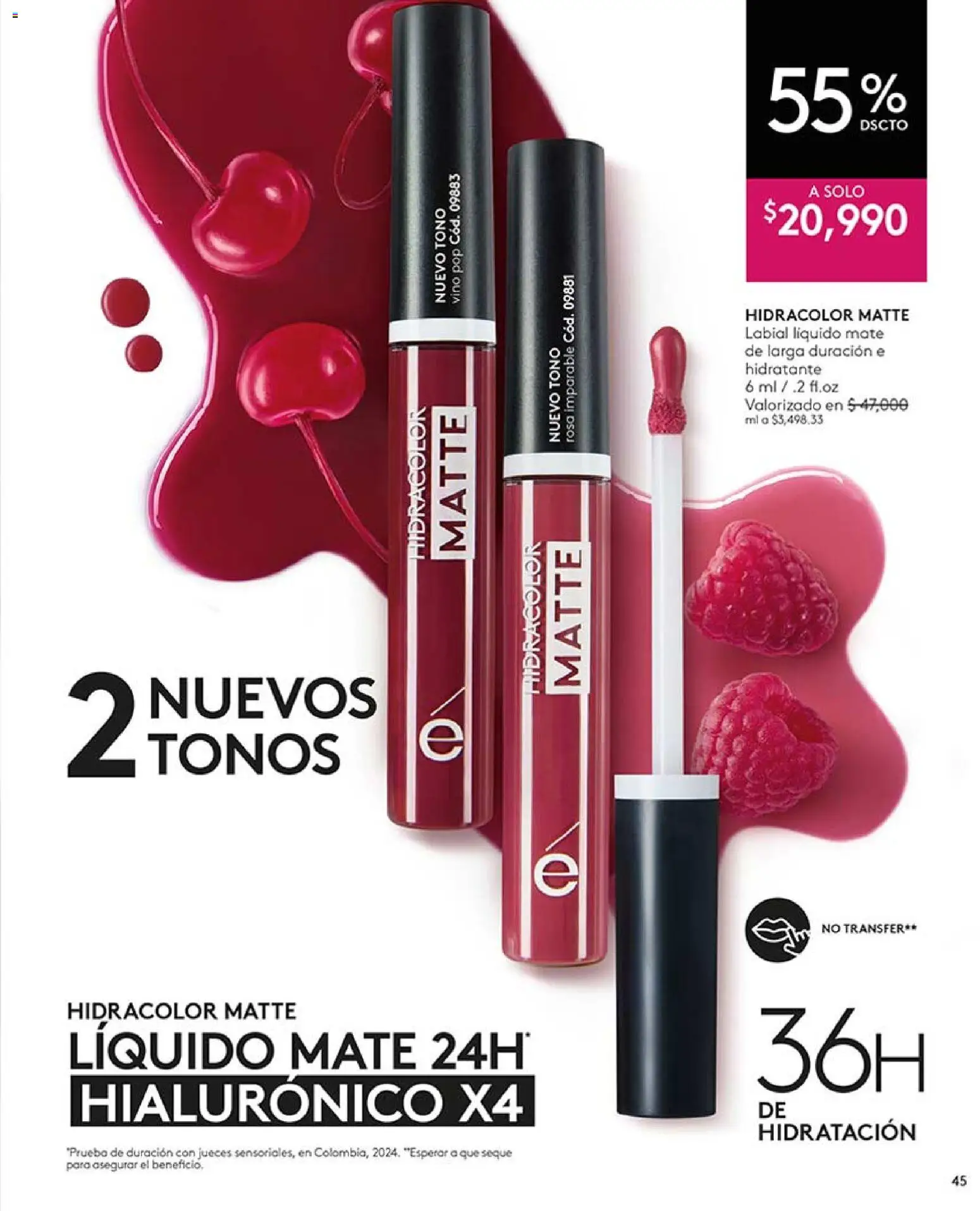 Ésika revista - valida desde el 03.04.2026 | Página: 45 | Productos: Vino