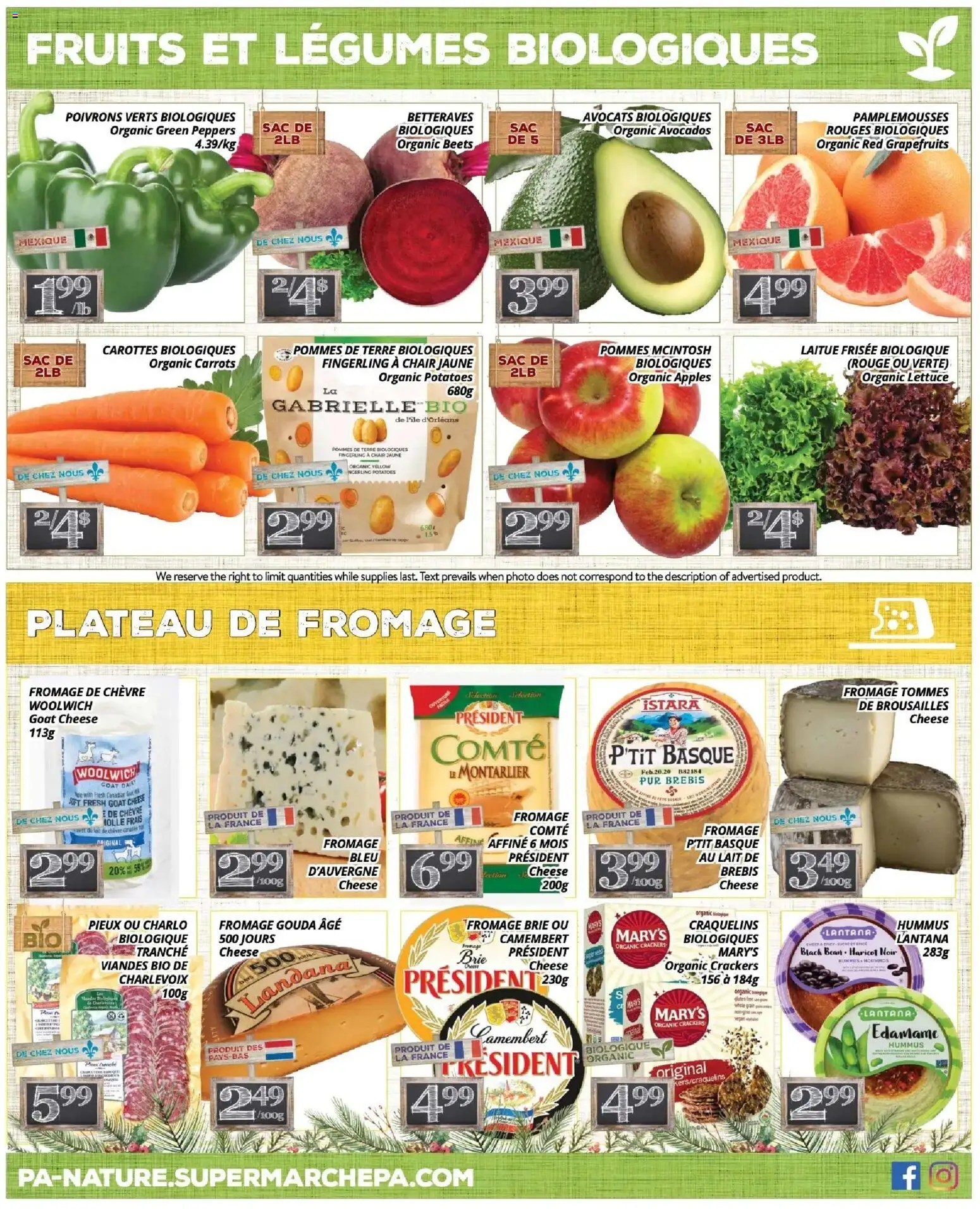 Pa Supermarché flyer valid from 22.12.2025 | Page: 4 | Products: Potatoes, Chair, Coat, Apples