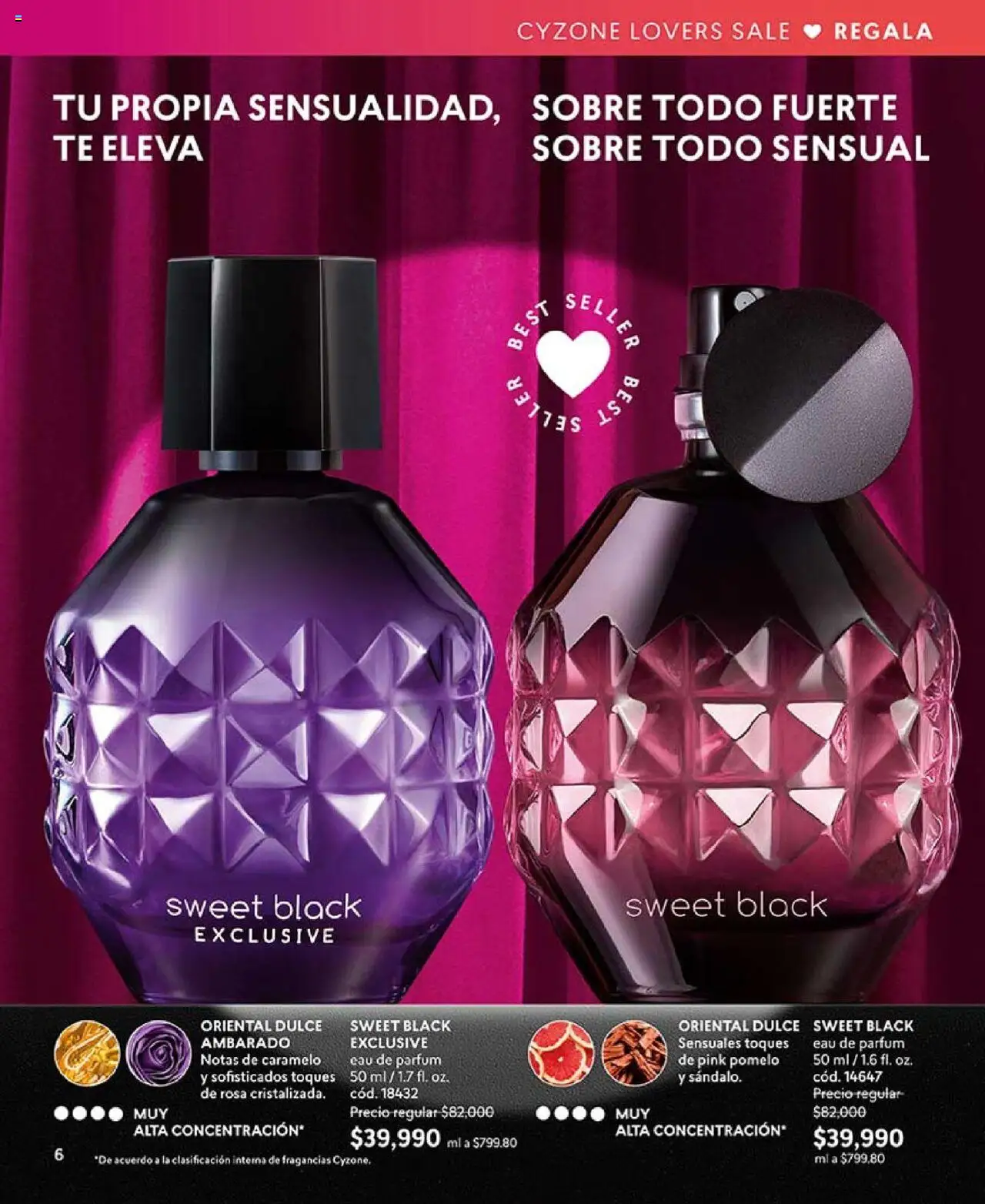CyZone revista - valida desde el 18.08.2025 | Página: 6 | Productos: Té, Sobre