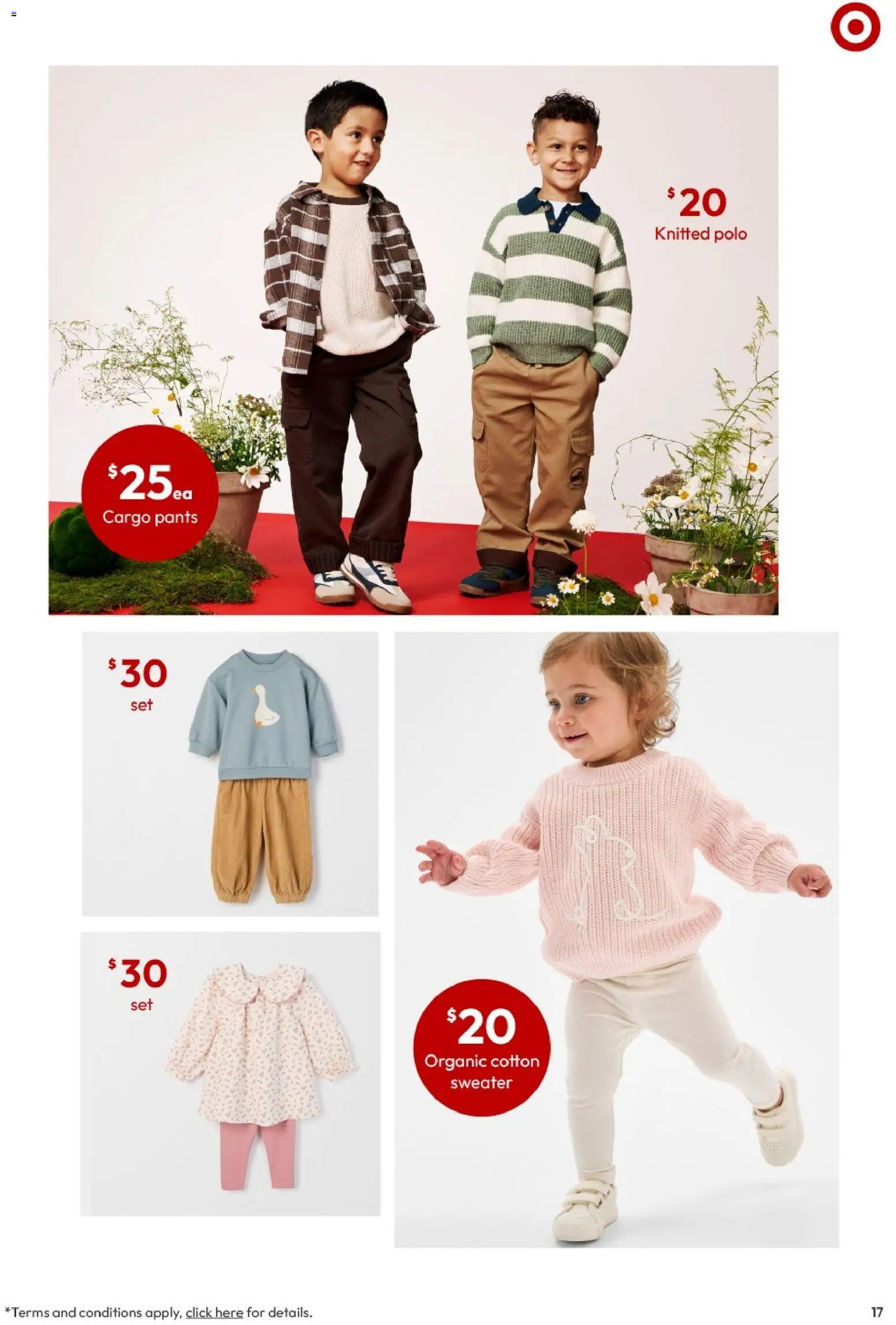 Target catalogue - valid from 05.03.2026 | Page: 17 | Products: Cargo pants, Sweater, Pants