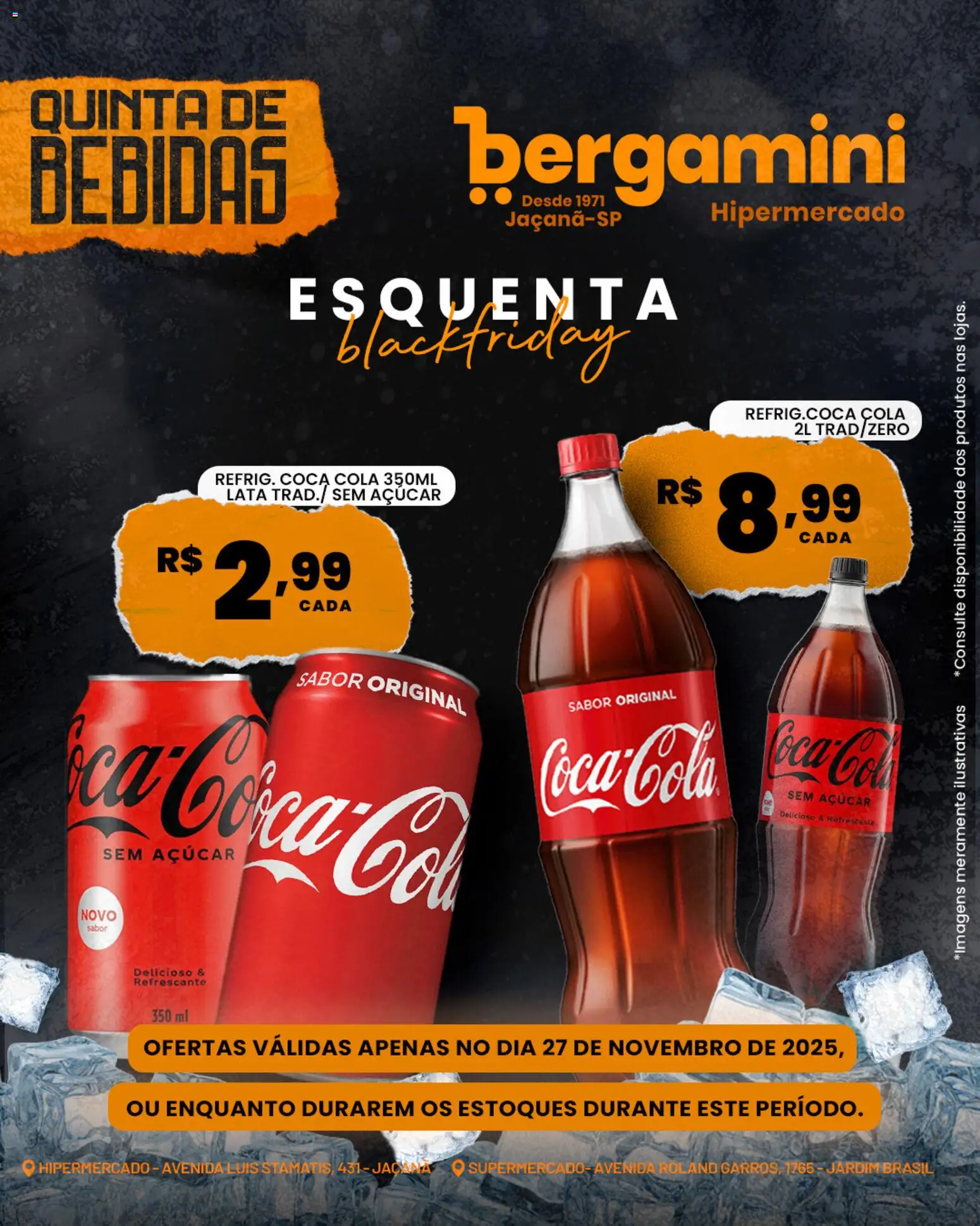 Supermercado Bergamini Folheto - válido de 27.11.2025 | Página: 4 | Produtos: Cola, Açúcar