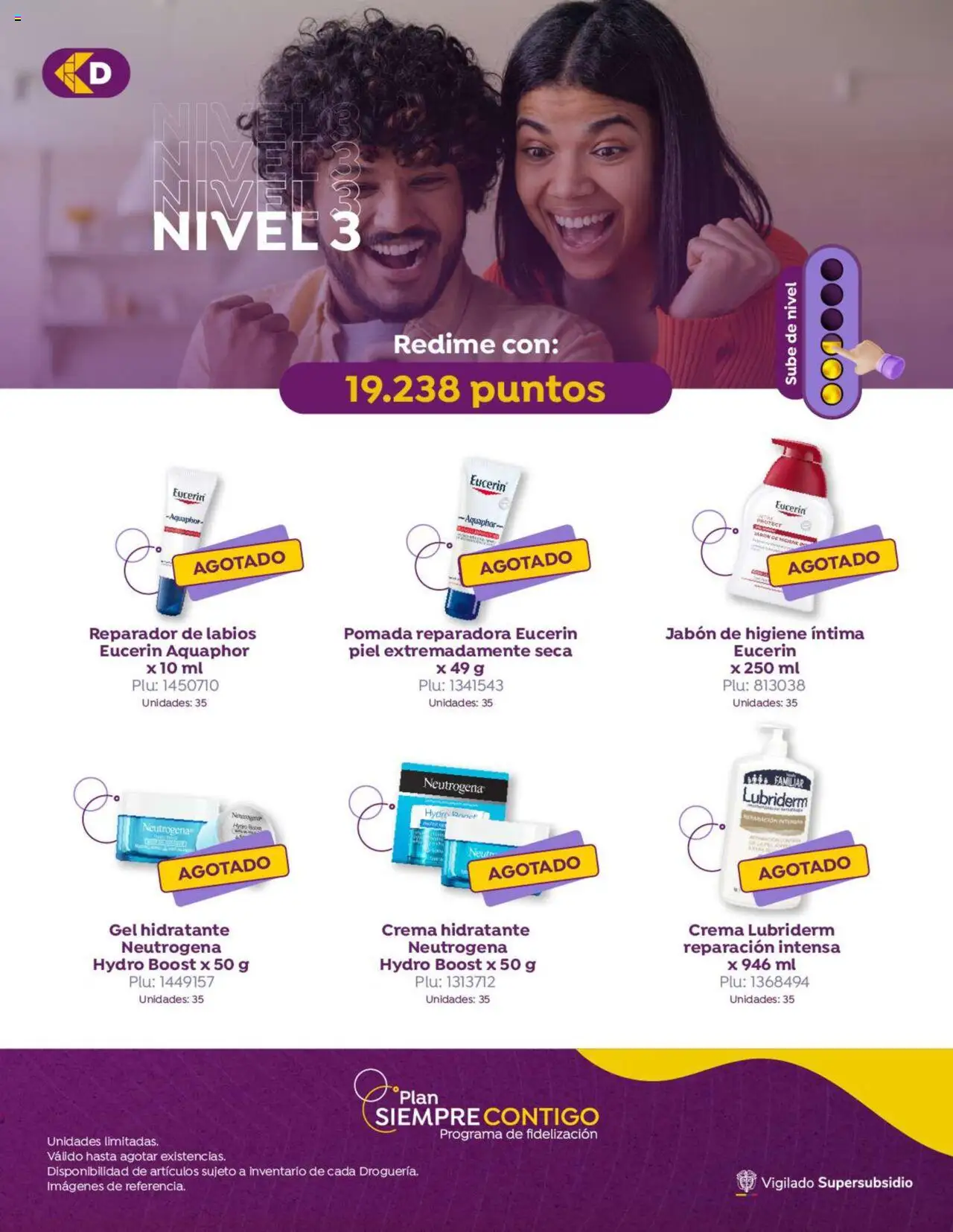 Colsubsidio revista - valida desde el 01.08.2025 | Página: 9 | Productos: Crema, Jabón