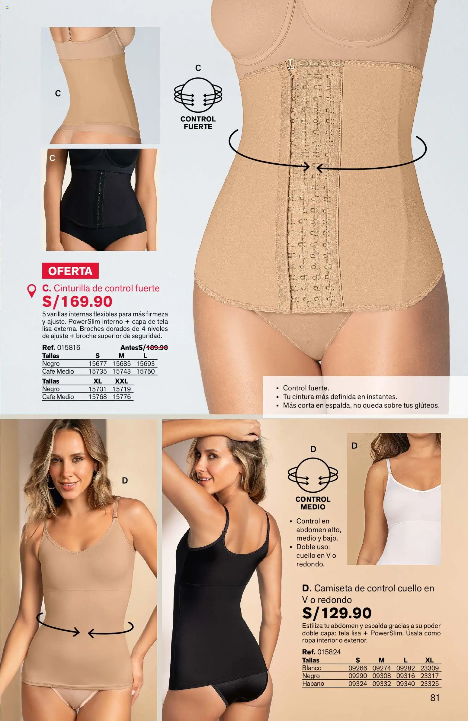 Catálogo Leonisa válido desde 07.04.2026 | Página: 81 | Productos: Café, Ropa, Ropa interior