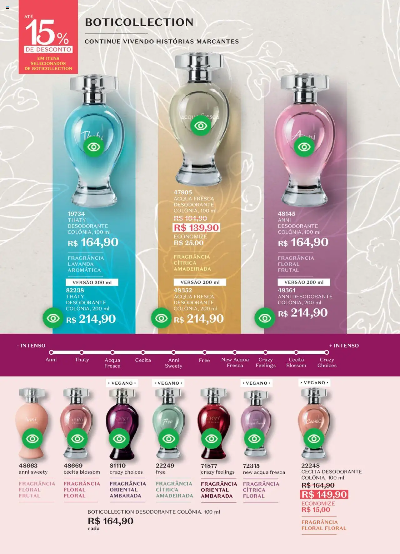 O Boticário Folheto - válido de 11.08.2025 | Página: 82 | Produtos: Fragrância, Desodorante