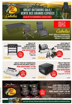 Preview of Cabelas weekly flyer / circulaire from shop Cabelas valid from 12.03.2026