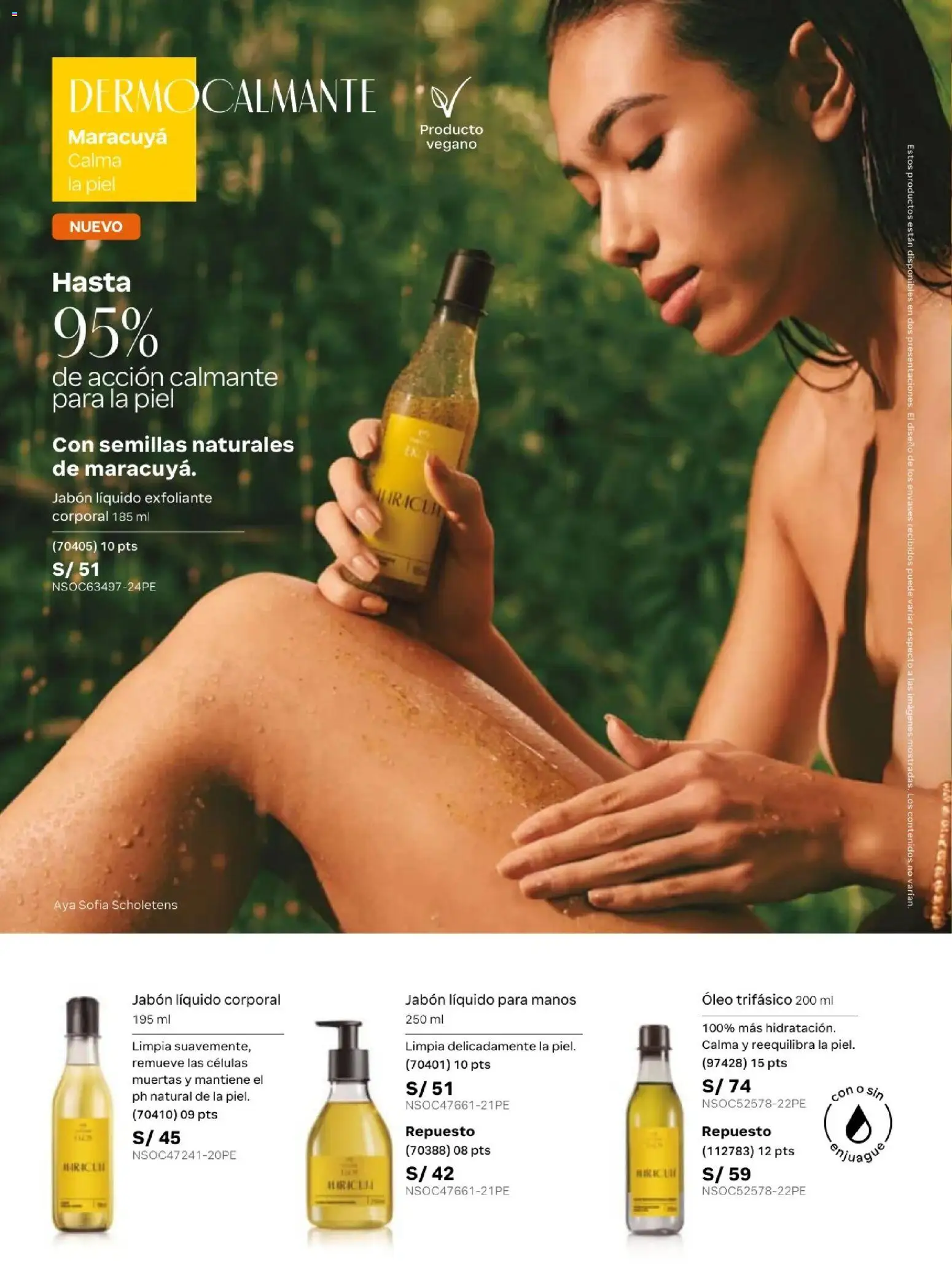 Catálogo Natura válido desde 31.03.2026 | Página: 121 | Productos: Exfoliante, Jabón