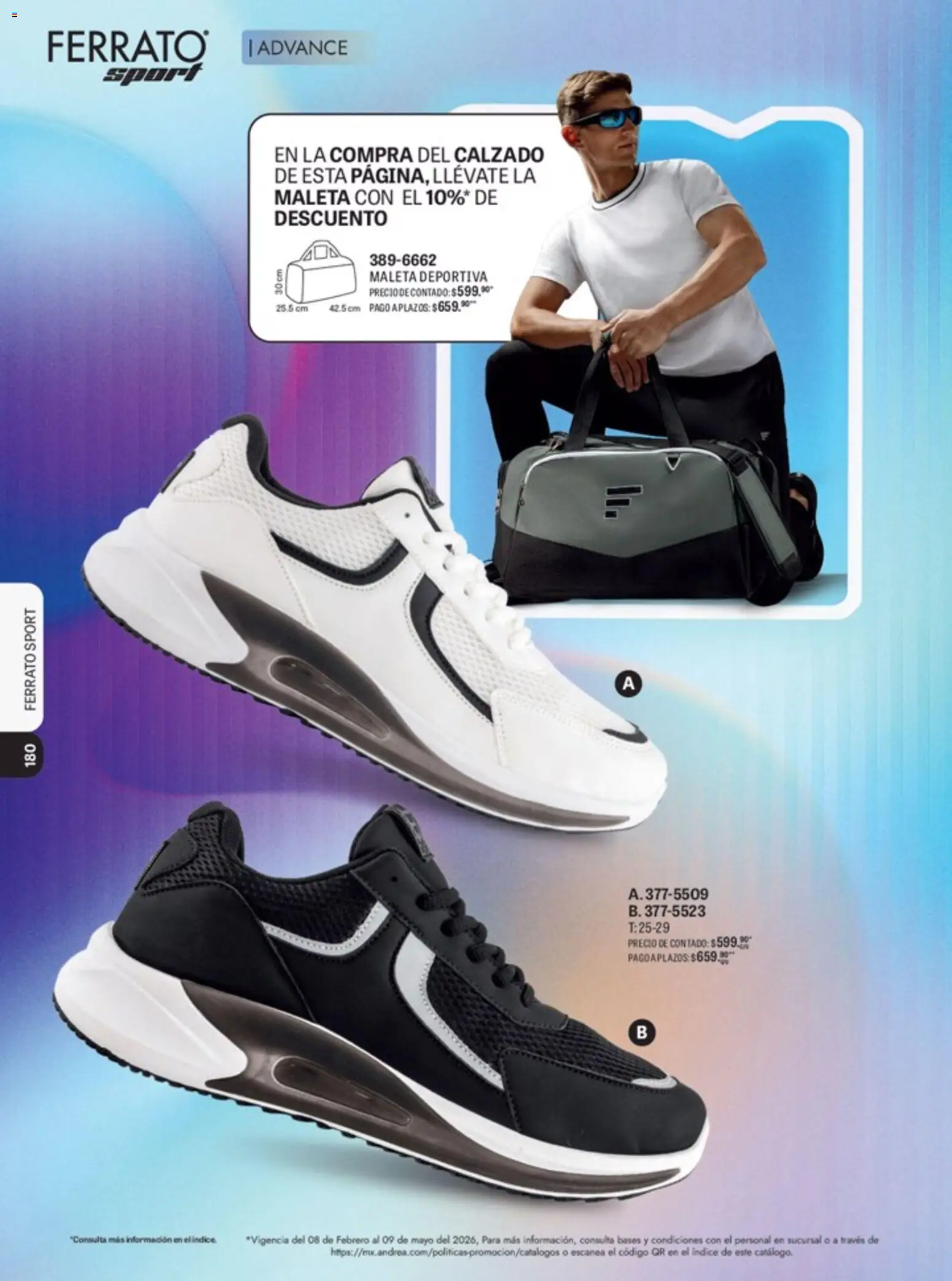 Nuevas ofertas de Andrea válidas en toda la República Mexicana desde el 15.04.2026. ¡Encuentra las mejores ofertas en Andrea catálogo Lo mejor en marcas! | Página: 147 | Productos: Maleta