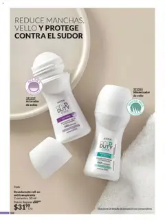 Vista previa de Desodorante roll-on antitranspirante, 2 variantes. 50 ml, nuevo folleto de la tienda, válido en México a partir del 12.09.2025 | Página: 194