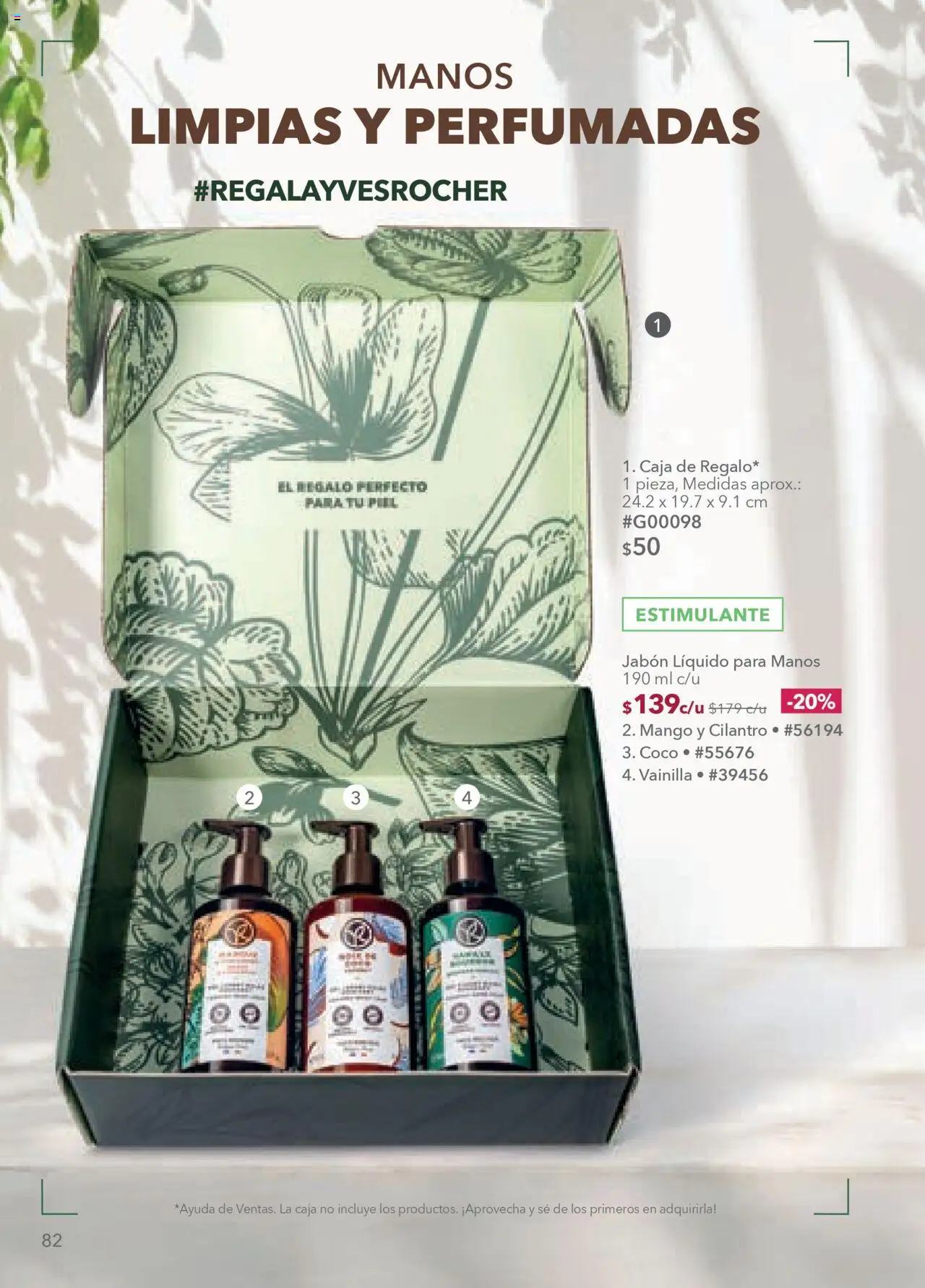 Nuevas ofertas de Yves Rocher válidas en toda la República Mexicana desde el 05.08.2025. ¡Encuentra las mejores ofertas en Yves Rocher - Campaña 11 2025! | Página: 84 | Productos: Jabón líquido, Mango, Caja, Jabón