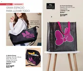 Nuevas ofertas de AVON válidas en toda la República Mexicana desde el 09.08.2025. ¡Encuentra las mejores ofertas en Maleta Disney, Poliéster. 42 x 26 x 18 cm; Asas: 56 x 1,6 cm; Correa: 127 x 3 cm (196555) 49 pts! | Página: 106 | Productos: Maleta, Mouse