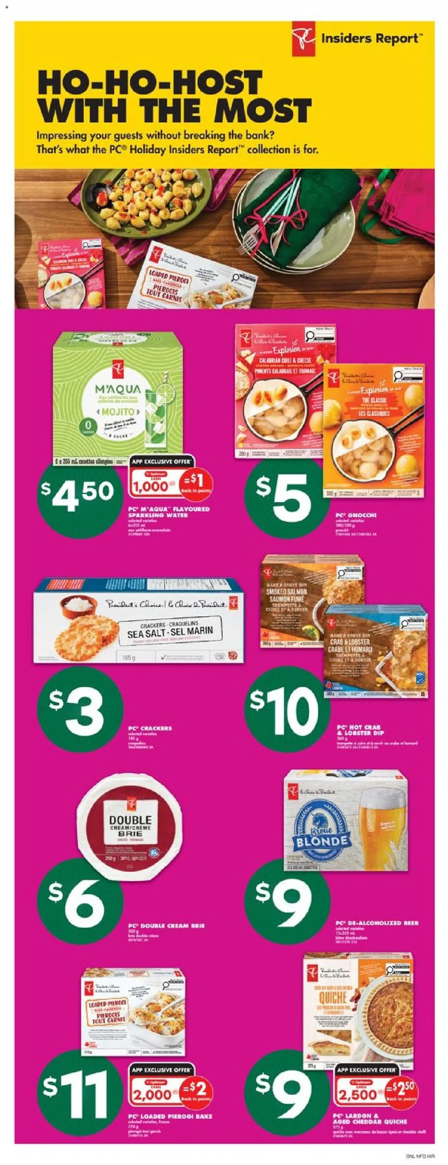 No Frills flyer valid from 20.11.2025 | Page: 16 | Products: Cream, PC, Cheese, Beer
