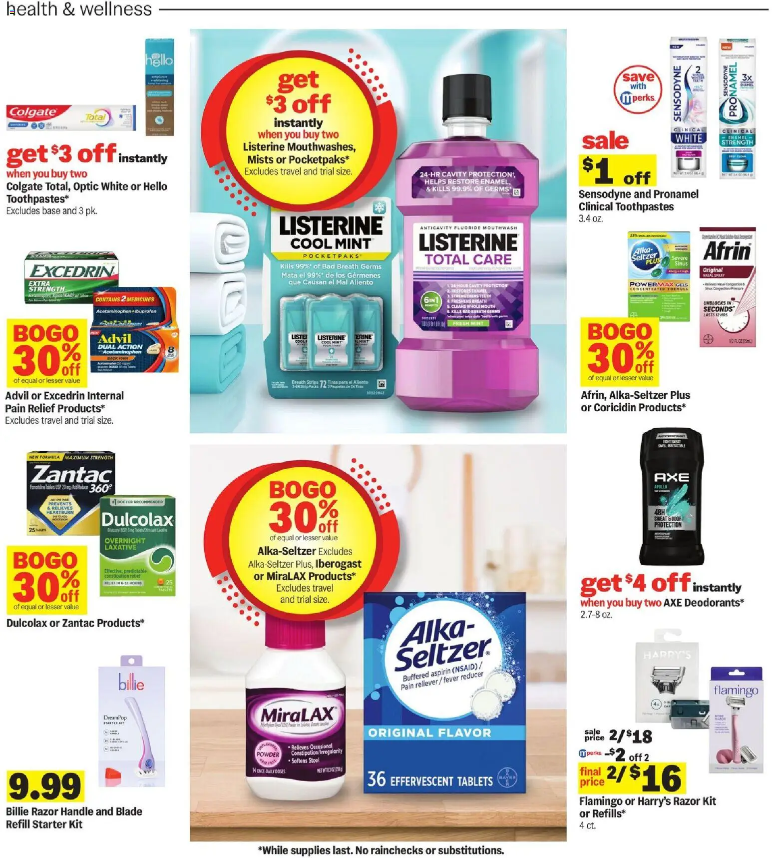 Meijer Weekly Ad - MI - valid from 02.01.2026 | Page: 25 | Products: Axe, Powder, Mouthwash, Starter