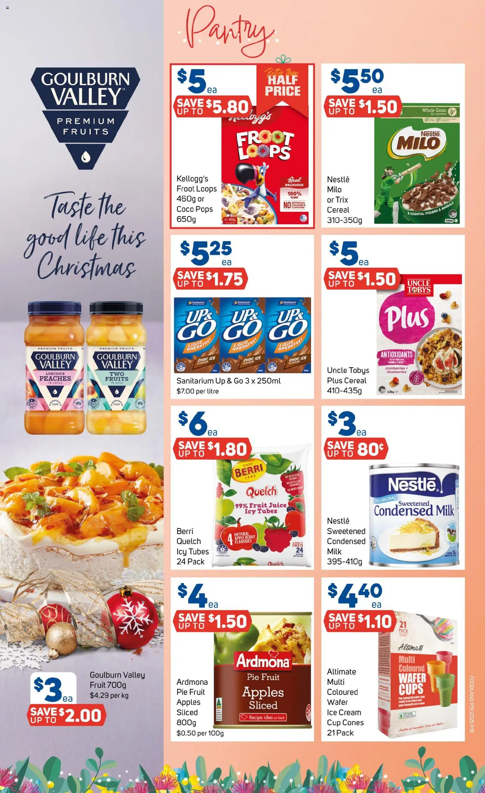 Foodland catalogue - valid from 17.12.2025 | Page: 18 | Products: Water, Up & go, Fan, Vitamin
