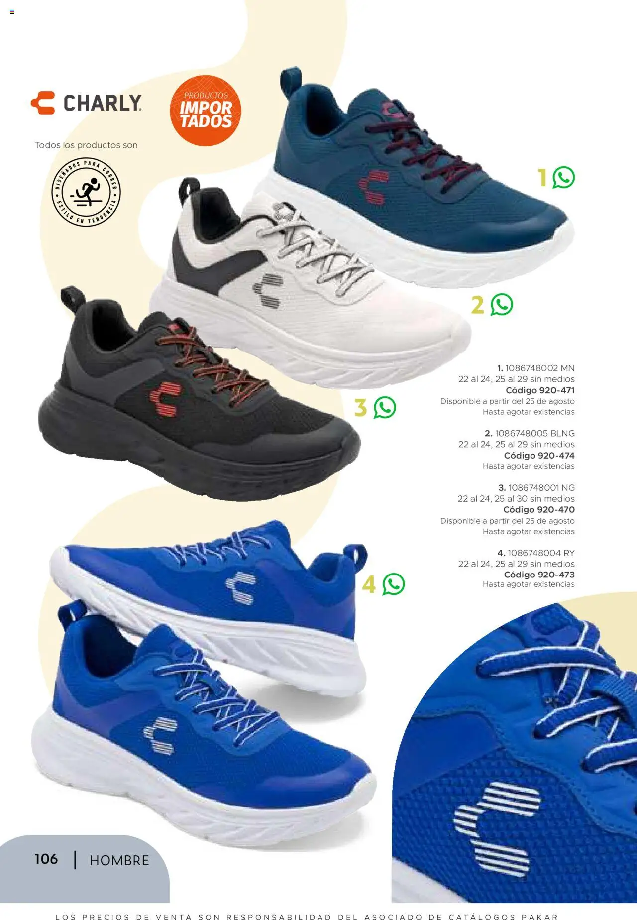 Nuevas ofertas de SC Pakar válidas en toda la República Mexicana desde el 24.07.2025. ¡Encuentra las mejores ofertas en SC Pakar - Catálogo Hombre otoño / invierno! | Página: 106