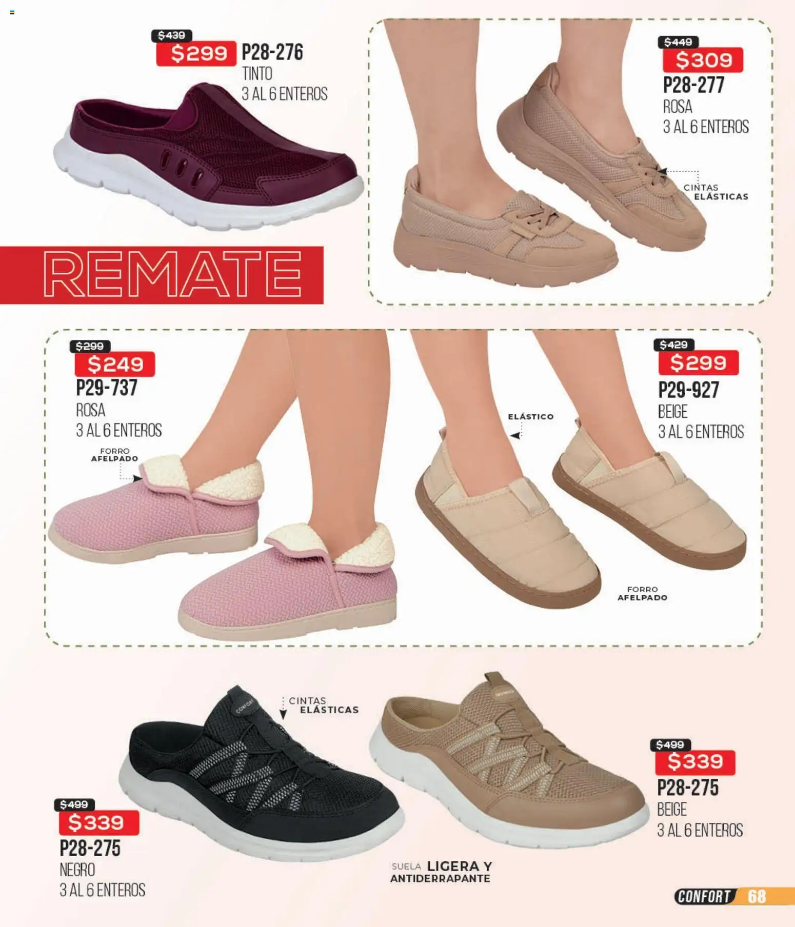 Nuevas ofertas de Cklass válidas en toda la República Mexicana desde el 06.02.2026. ¡Encuentra las mejores ofertas en Cklass catálogo Ramate Digital Calzado! | Página: 69