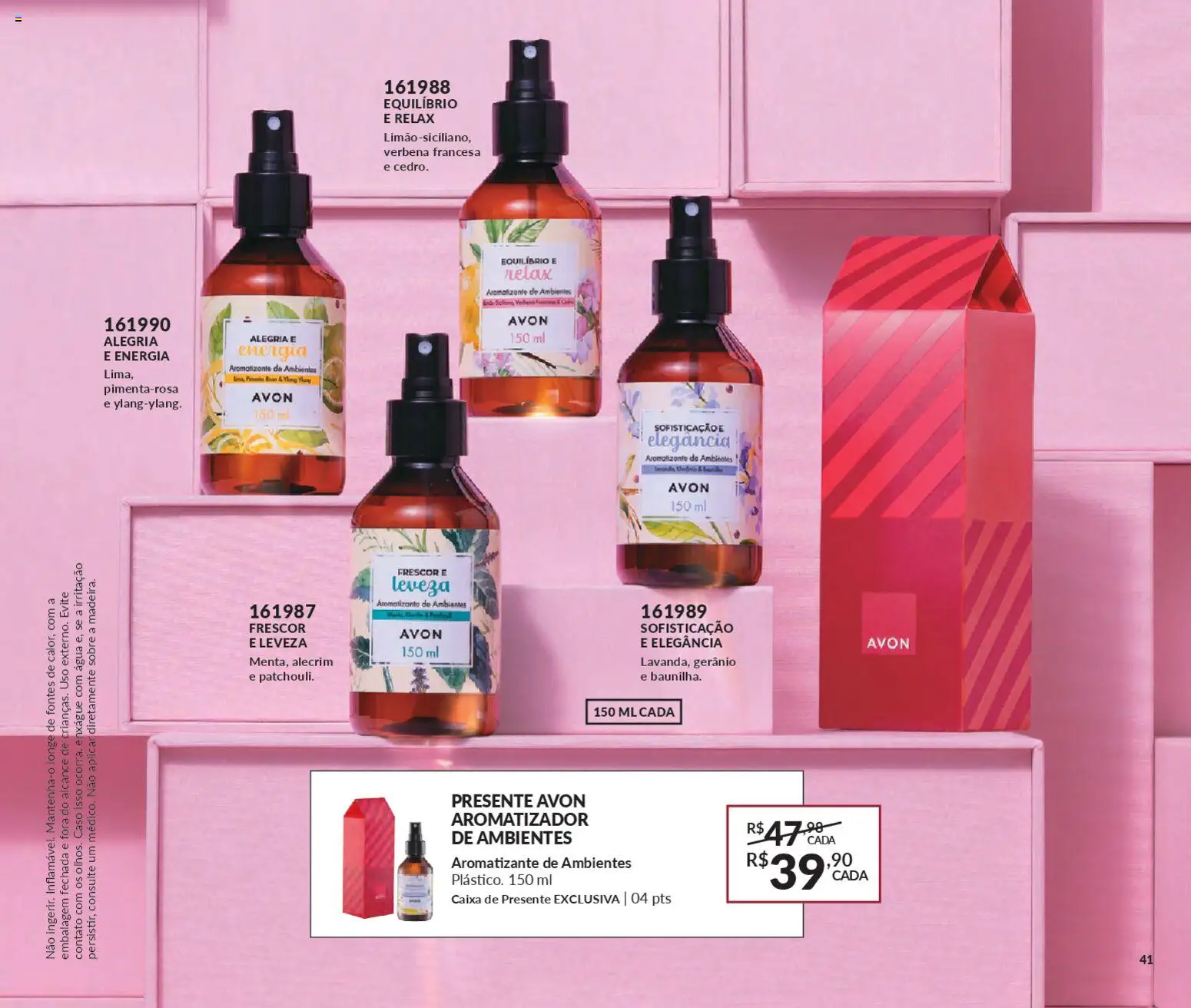 Avon Folheto - válido de 21.11.2025 | Página: 41 | Produtos: Caixa
