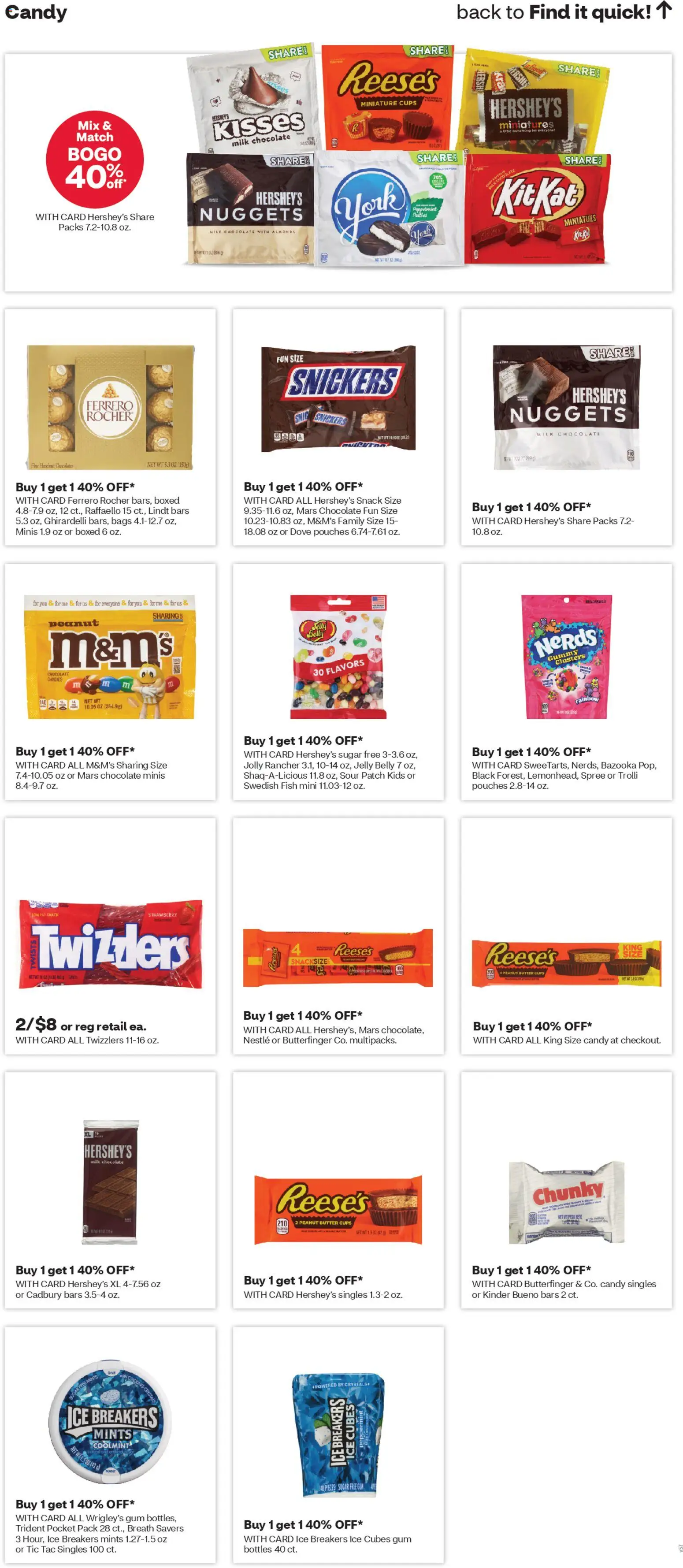 CVS Pharmacy Weekly Ad - WA - valid from 05.04.2026 | Page: 15 | Products: Peppermint, Milk, Butter, Sugar