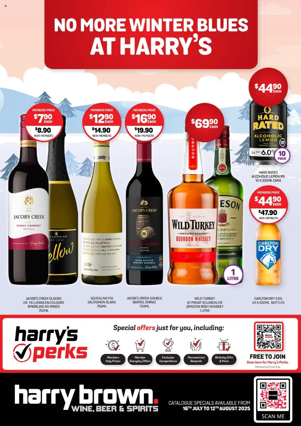Harry Brown catalogue - valid from 16.07.2025 | Page: 1 | Products: Beer, Bourbon, Whiskey, Scotch