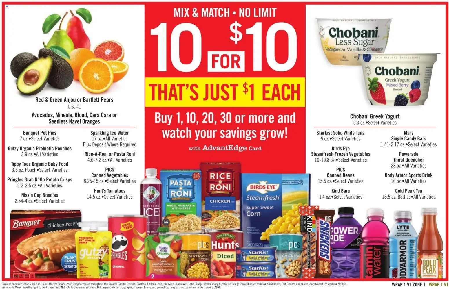Price Chopper Weekly Ad - valid from 22.02.2026 | Page: 13 | Products: Corn, Tea, Baby food, Vegetables