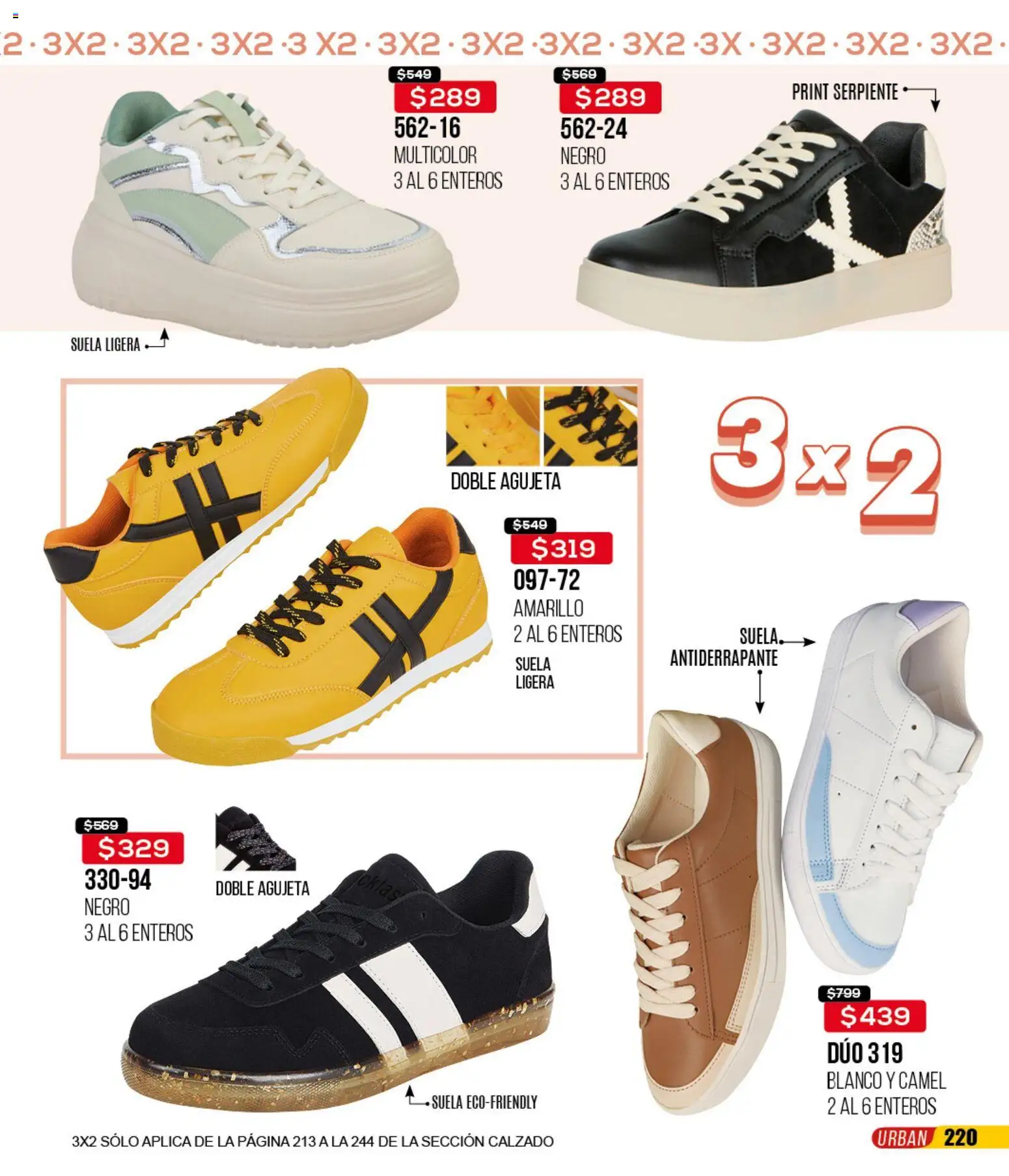 Nuevas ofertas de Cklass válidas en toda la República Mexicana desde el 18.03.2026. ¡Encuentra las mejores ofertas en Cklass catálogo Liquidación total calzado! | Página: 221