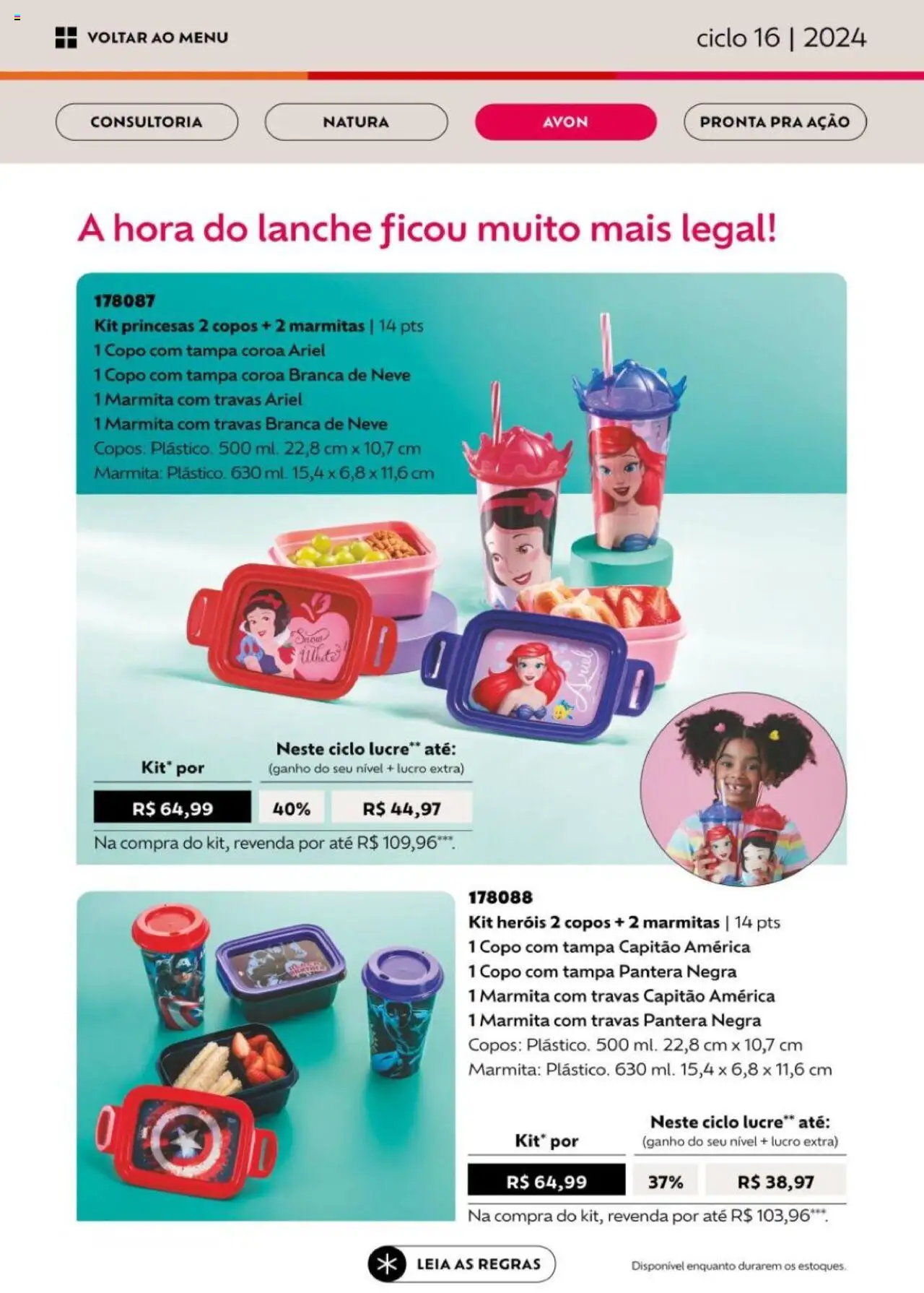Avon Folheto - válido de 26.09.2025 | Página: 80 | Produtos: Ariel, Copos
