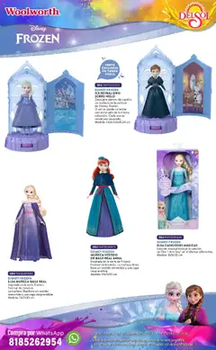 Vista previa de Del Sol y Woolworth - Catálogo Castillo Del Juguete, nuevo folleto de la tienda, válido en México a partir del 07.10.2025 | Página: 54 | Productos: Vestido, Sobre